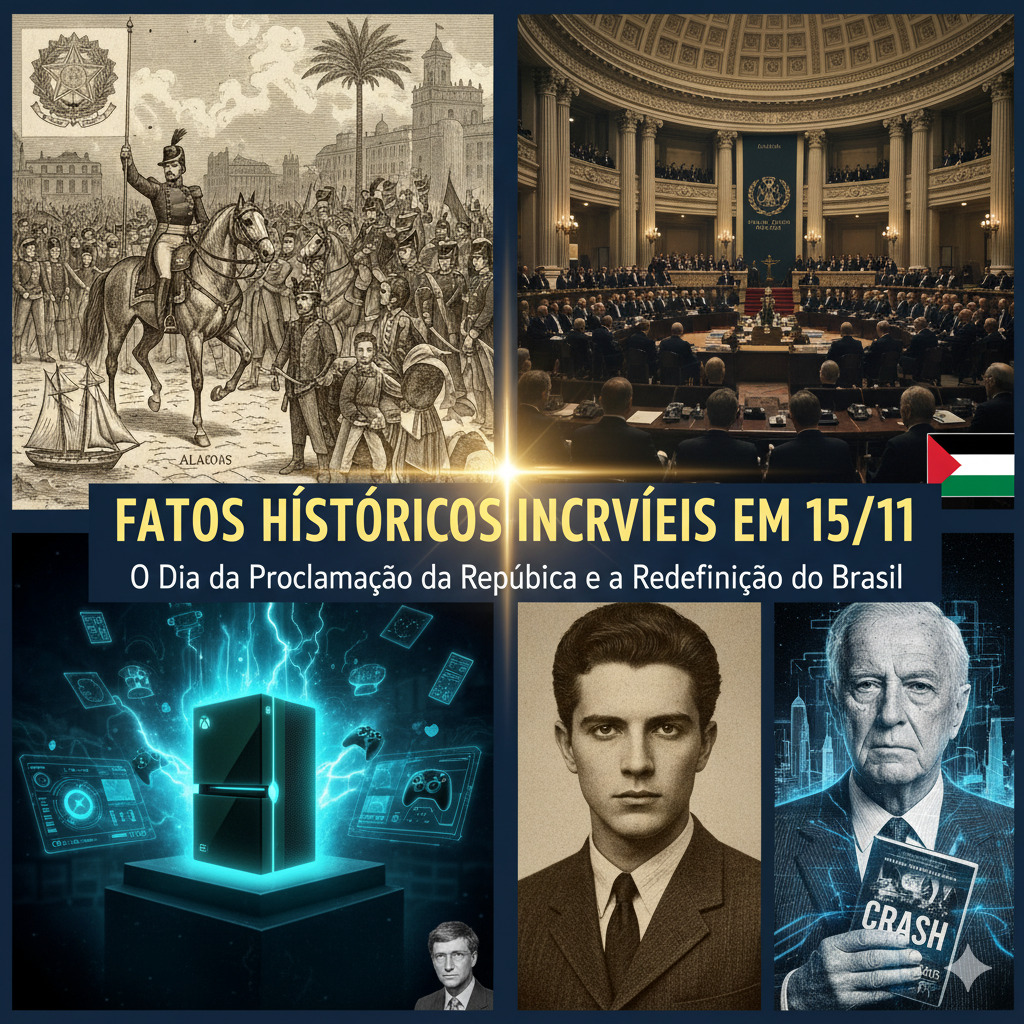 🇧🇷 Fatos Históricos Incríveis Em 15/11: O Dia Da Proclamação Da ...