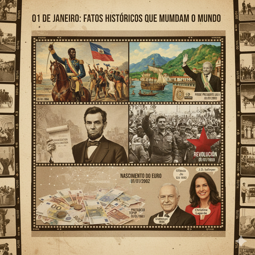 01 De Janeiro: Muito Além Do Ano Novo – Fatos Históricos Que Mudaram O ...