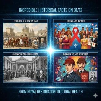 ð Fatos Históricos Incríveis em 01/12: A Restauração de Portugal e a Coroação do Imperador