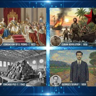 ð Fatos Históricos Incríveis em 02/12: A Coroação de D. Pedro II e a Revolução de Cuba