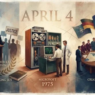 O Impactante 4 de Abril na História: O Assassinato de Martin Luther King, a Fundação da Microsoft e a Criação da OTAN