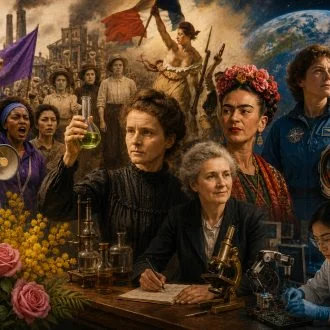 8 de Março: Muito Além das Flores — A Luta por Direitos, Revoluções e o Legado de Mentes Brilhantes