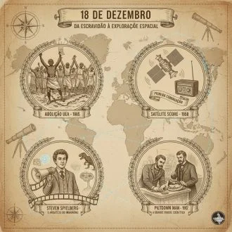 Fatos Históricos Incríveis em 18 de Dezembro: Da Escravidão à Exploração Espacial