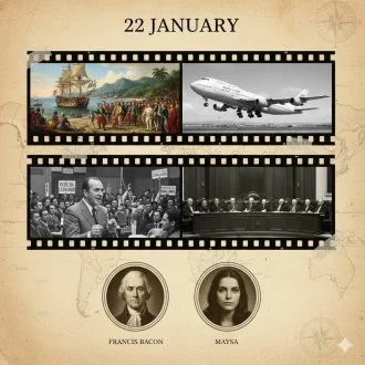 22 de Janeiro: A Chegada da Realeza ao Brasil, Revoluções e o Nascimento de Ícones