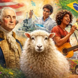 22 de Fevereiro: O Nascimento de Washington, a Descoberta da Ovelha Dolly e a Revolução Cultural Brasileira