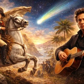 26 de Fevereiro: A Fuga de Napoleão, o Primeiro Cometa Brasileiro e o Nascimento de Johnny Cash