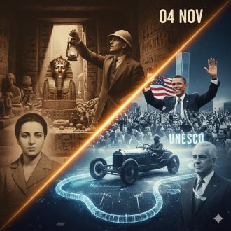 ð Fatos Históricos Incríveis em 04/11: Da Descoberta de Tutancâmon ao Fim da Ditadura