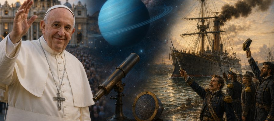 13 de Março: O Papa Francisco, a Descoberta de Urano e a Revolta da Armada no Brasil