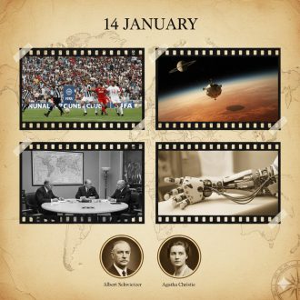14 de Janeiro: O Dia que Uniu o Esporte Mundial, a Exploração Espacial e a Ciência Médica