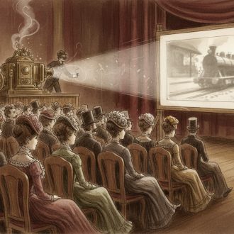 A Magia Começa: A Primeira Exibição de Cinema dos Irmãos Lumière em 22 de Março