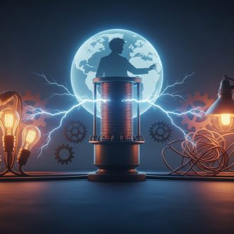 Nikola Tesla e a Guerra das Correntes: O Gênio Esquecido que Iluminou a Terra